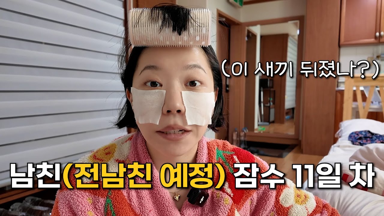 남친 잠수 11일 차.. 시한부 강아지와 혼자 남았습니다