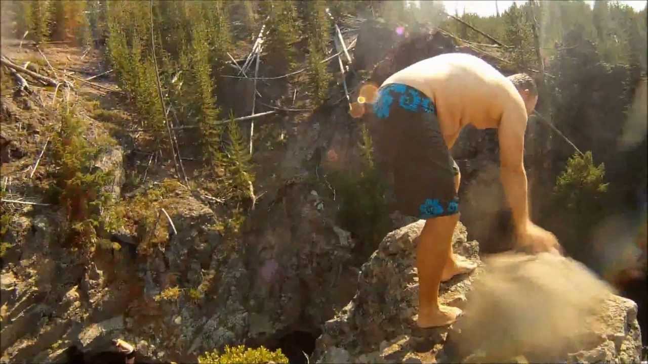 Yellowstone Cliff Diving YouTube