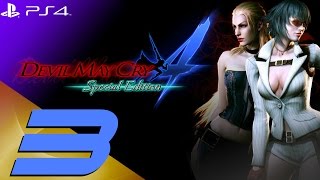Devil May Cry 4 Special Edition - Lady & Trish Walkthrough Part 3 - Agnus Boss [1080p 60fps]