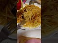 Midnite Snack #spaghetti with toasted bread #satisfying #shorts