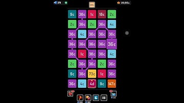 2248 Puzzle Number Game  “20 blocks of 36c = 1d”