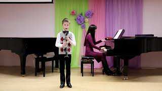 Галынин Артур - кларнет, 8 лет. "Татарская песня"