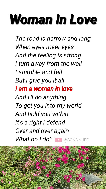 Woman In Love | Dana Winner
