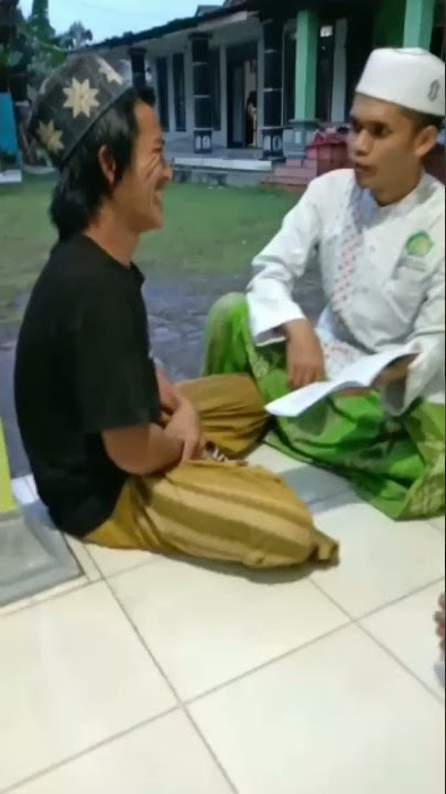 Oreng buwih ajer ngajih. Orang bisu belajar ngaji bikin ngakak 16 Desember 2021