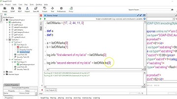 SOAP UI Assertion using Groovy  Using Lists