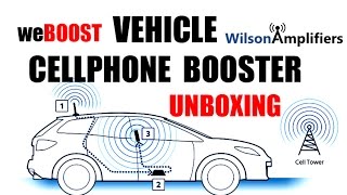 weBOOST 4G-X CELLPHONE BOOSTER UNBOXING