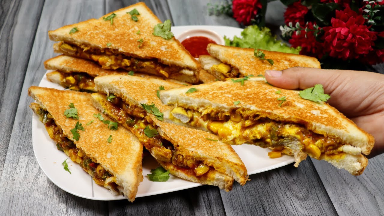 Pakistani Style Chicken Sandwich Recipe Kids Special Chicken Sandwich