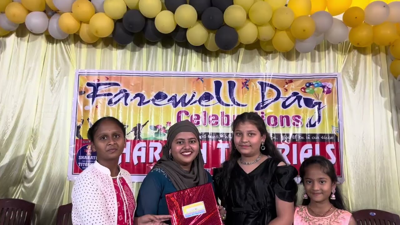 FAREWELL_2026 SHARATH TUTORIALS ⚡️