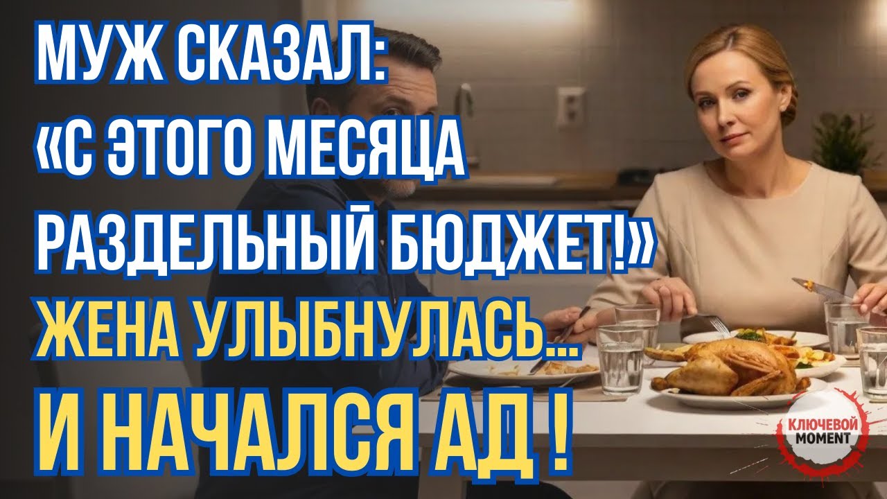 Муж ввёл РАЗДЕЛЬНЫЙ БЮДЖЕТ. Через месяц он готов был на коленях ПРОСИТЬ ПРОЩЕНИЯ. История из жизни.