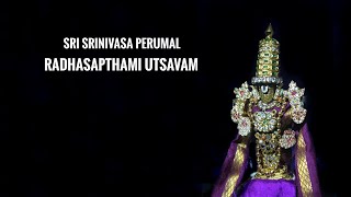 My Home Deity Sri Srinivasa Perumal Radhasapthami Utsavam