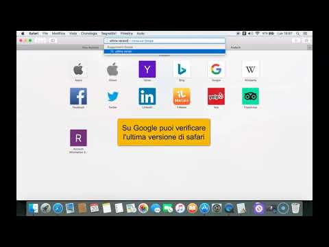 aggiornamento safari - come aggiornare safari