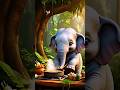 🐘🔥 Elephant's Viral Cooking Show 🍲 | 5 Million Subscribers 🎉 #Shorts#viral #ai #youtubeshorts