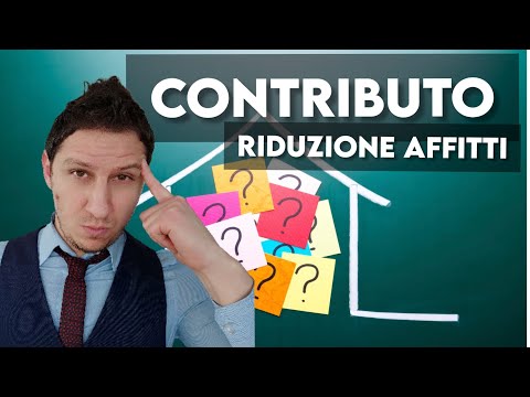 Contributo a FONDO PERDUTO per la riduzione degli AFFITTI. Come richiederlo