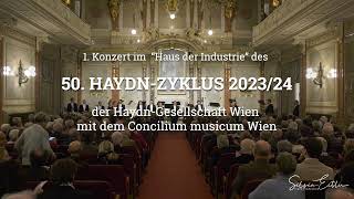 Haydn-Gesellschaft Wien - 50. Haydn-Zyklus 2023/24 - 1. Konzert - Concilium musicum Wien by Silvia Eitler 110 views 5 months ago 4 minutes, 14 seconds