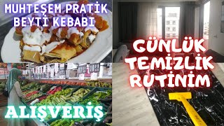 BU TARİFİ MUTLAKA DENEYİN❗MARKET ALIŞVERİŞİ 🛒 TEMİZLİK #pratiktarifler #vlog #temizlikvlog