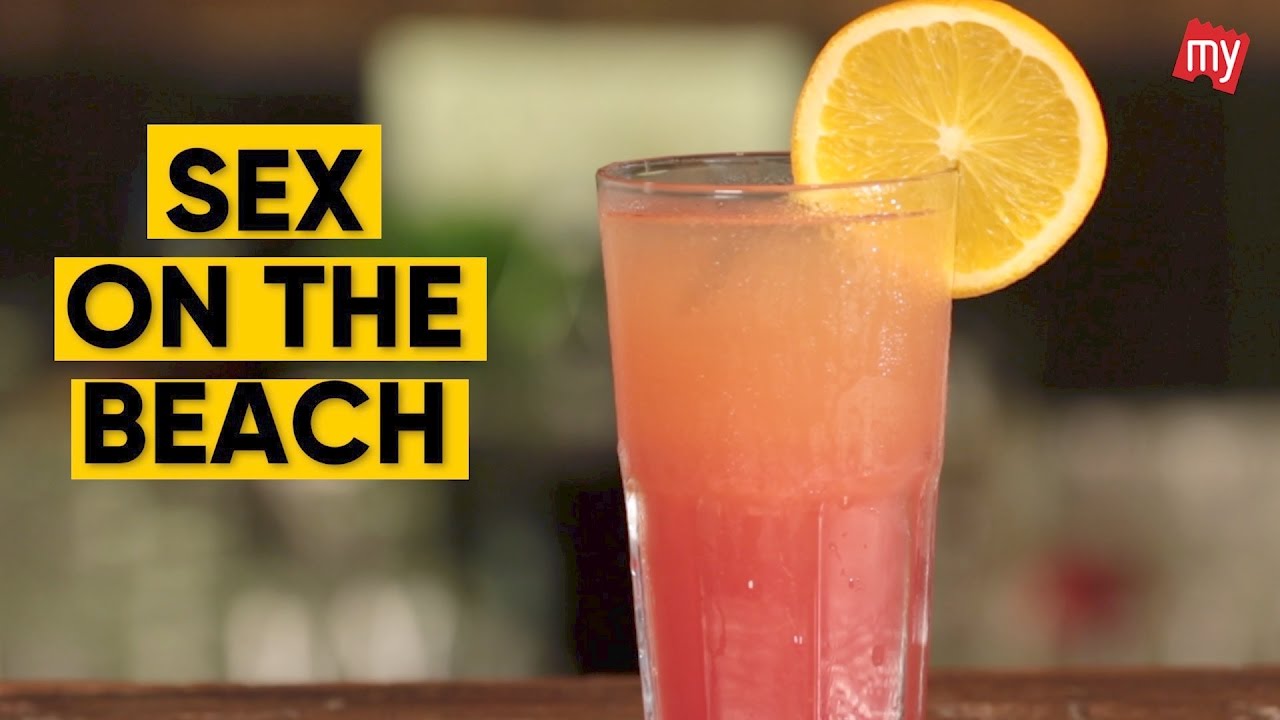 How To Make Sex On The Beach  Sex On The Beach Recipe  Vodka Cocktail