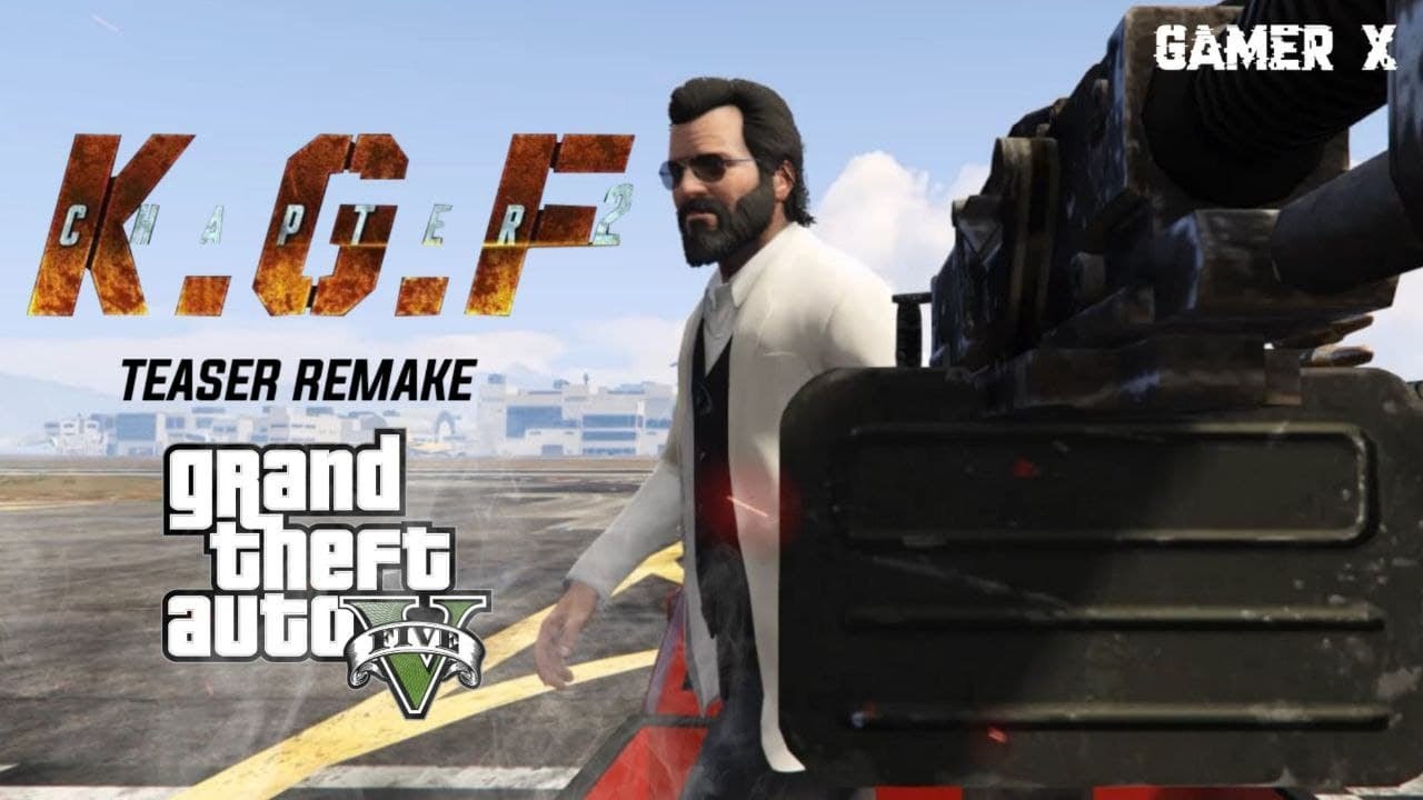 GTA 5 TAMIL :  KGF Chapter 2 - Teaser || GTA 5 VERSION||#KGF2 #GTA5