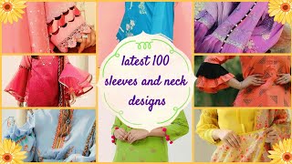 100+ New Sleeves And Neck Designs Ideas For kurti/tops/frocks 2021||Fashion Tales