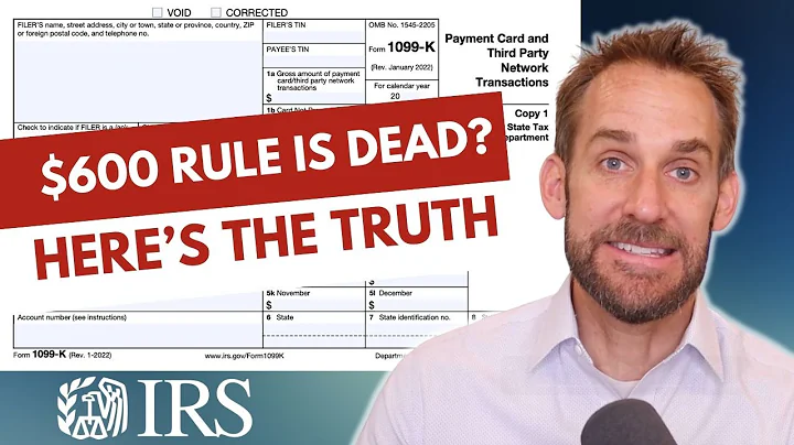 Did The IRS Just Cancel The $600 Tax Rule for the 1099-K?