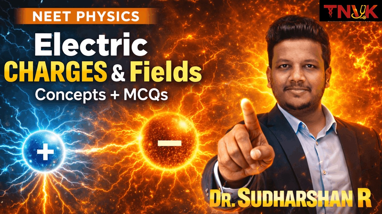 ELECTRIC CHARGES & FIELDS PART - 1 
