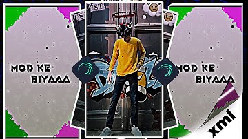 SAIYAAAN PSYCHO 😍🔥 | 3D /Nee Attitude xml NEW   🎟 | VIDEO XML PROJECT #alightmotion | MH Editz69