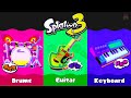 Splatoon 3 - Drums, Guitar, Keyboard (Instruments) Splatfest ANNOUNCED!