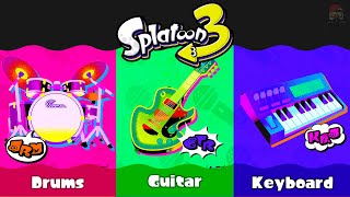 Splatoon 3 - Drums, Guitar, Keyboard (Instruments) Splatfest ANNOUNCED!