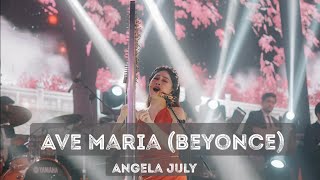 ANGELA JULY | Ave Maria - Beyonce (Vocal and Harp Live Performance)
