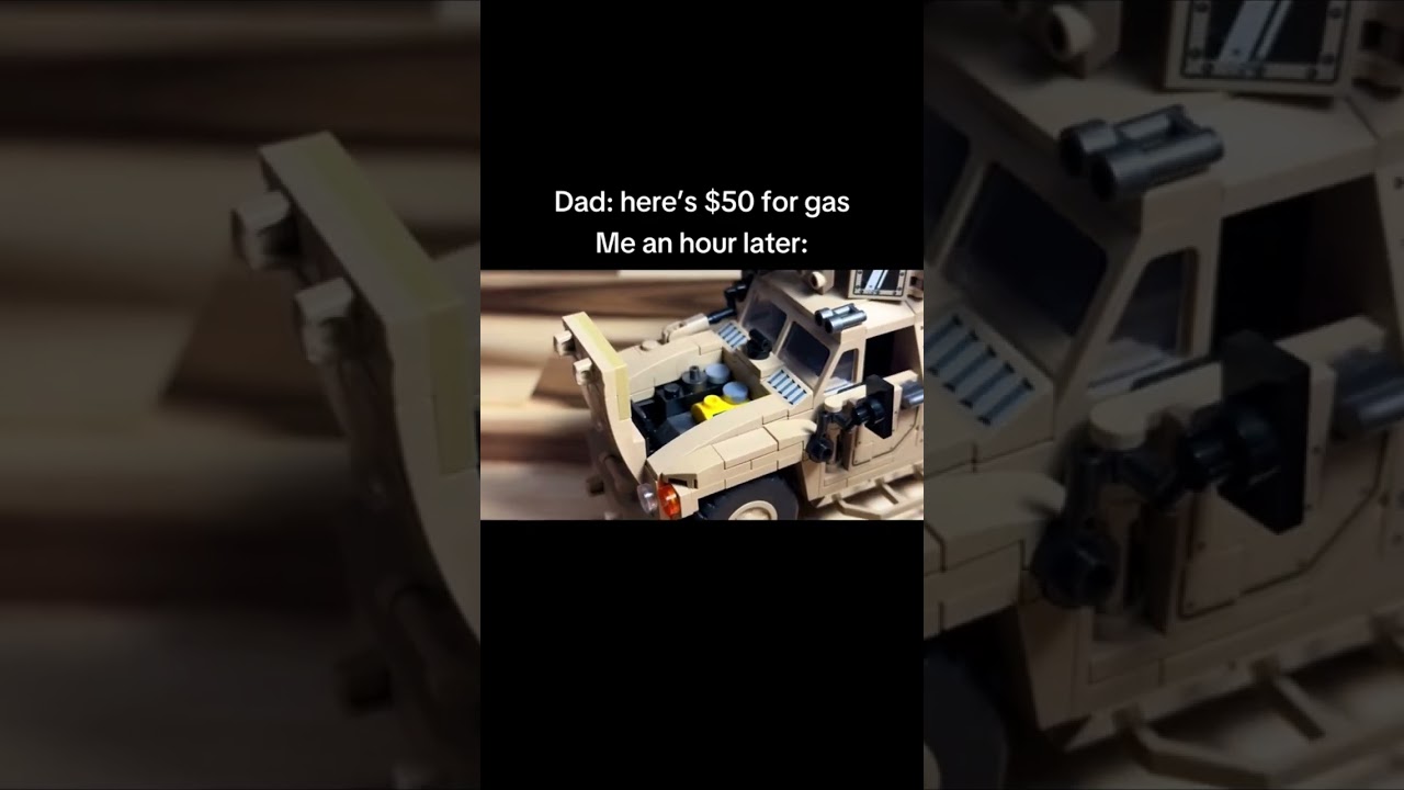 MRAP build set available at 303bricks.com 