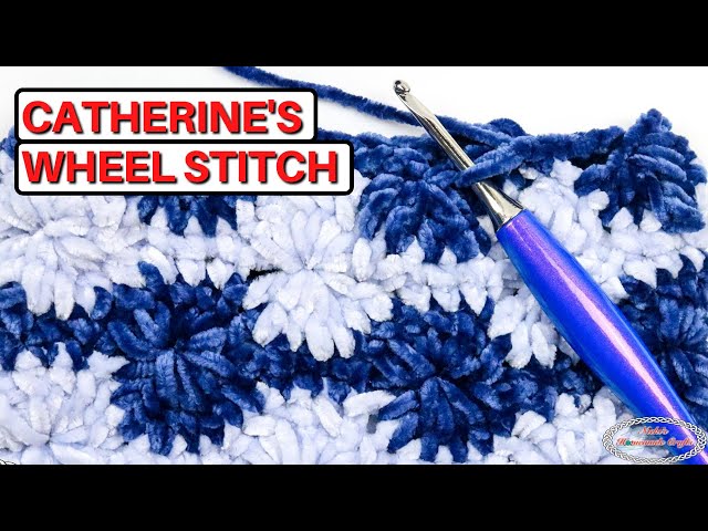 How to Crochet the Wheel Stitch - Hooked on Homemade Happiness