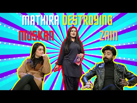 Mathira Got no Chill | Muskan & Zain tiktokers Destroyed | Chatni haram hai