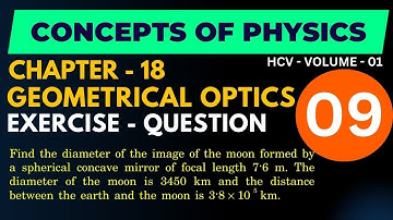 HC Verma - Geometrical Optics -Chap - 18 - Q - 09 - Vivek Phalke PHYSICS