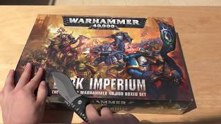 Warhammer 40K 8th Edition - Dark Imperium - Unboxing (WH40K)
