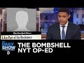 The New York Times Drops Shocking Anonymous Op-Ed | The Daily Show