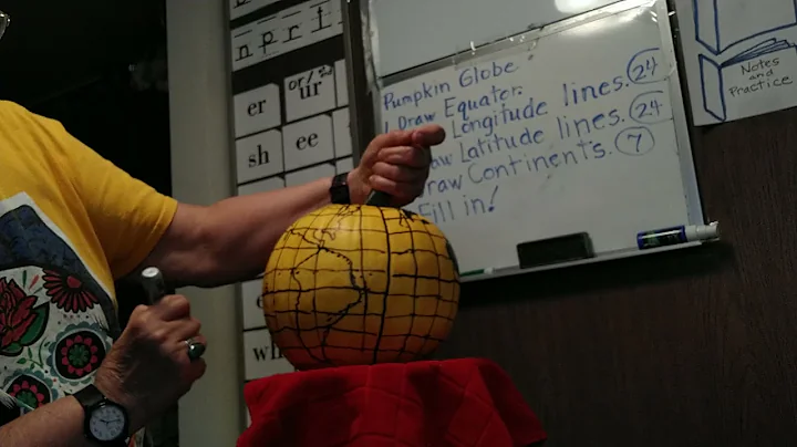 Mary Whitmore -- Make a Pumpkin Globe!