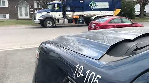 Mack granite GR64B labrie automizer waste connection compost