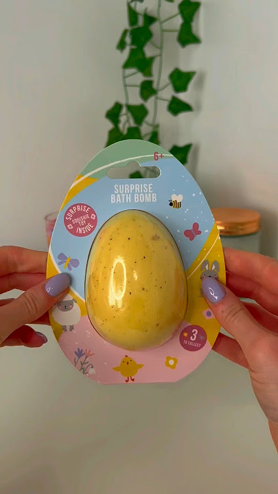 (ASMR) UNBOXING A MYSTERY EASTER *FIDGET* BATHBOMB!!🫢💦🥚⁉️ (CUTEST FIND!🥹✨) #Shorts