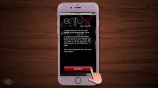 How to Set up - Toyota Entune l Setting up Entune App Suite  Toyota