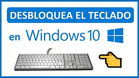 ¿Cómo desactivar el bloqueo del teclado?