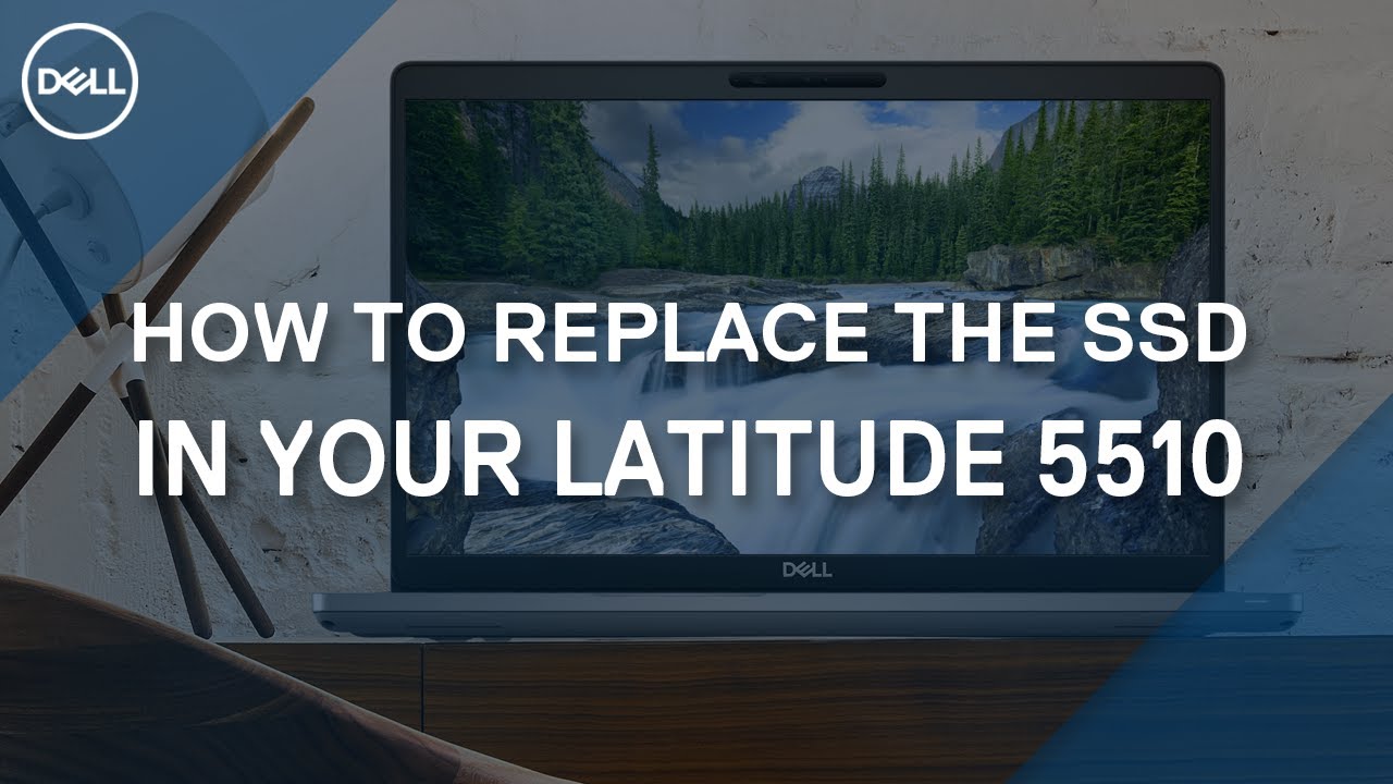 How to replace the Solid State Drive (SSD) in your Latitude 5510 - YouTube