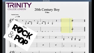 20th Century Boy Trinity Initial grade guitar