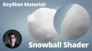 KeyShot Material: Snowball Shader