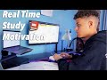 Study with me live no music 9 hour productive pomodoro session with breaks