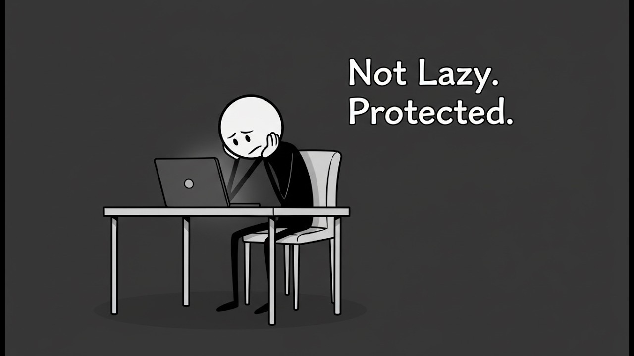 You're Not Lazy — Your Brain Is Protecting You