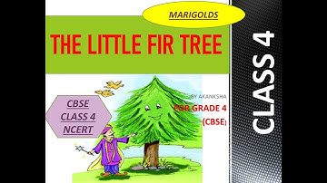 The Little Fir Tree | Class 4 English | English Explanation | New words | Summary