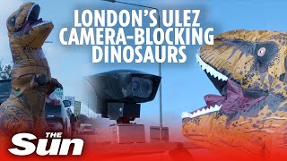 London's ULEZ camera-blocking dinosaurs who "won't stop until hated scheme is scrapped"