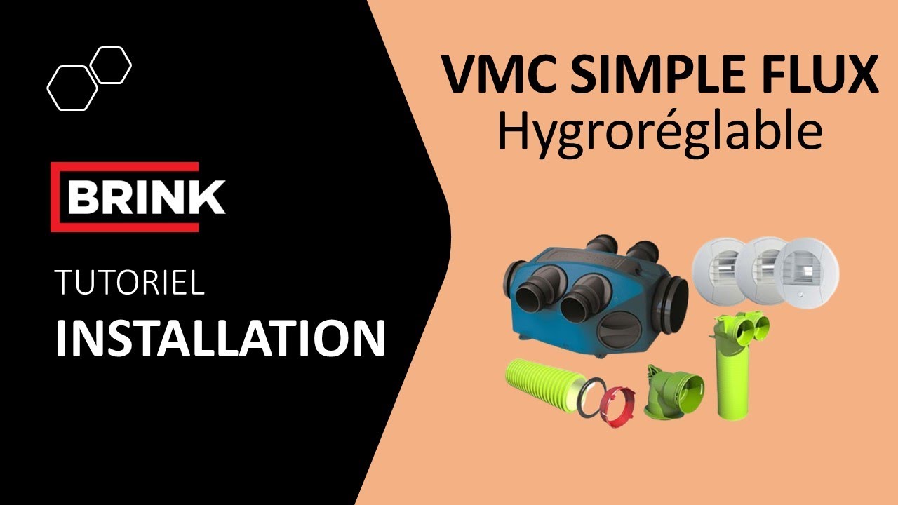 Installation simple flux hygroréglable - YouTube