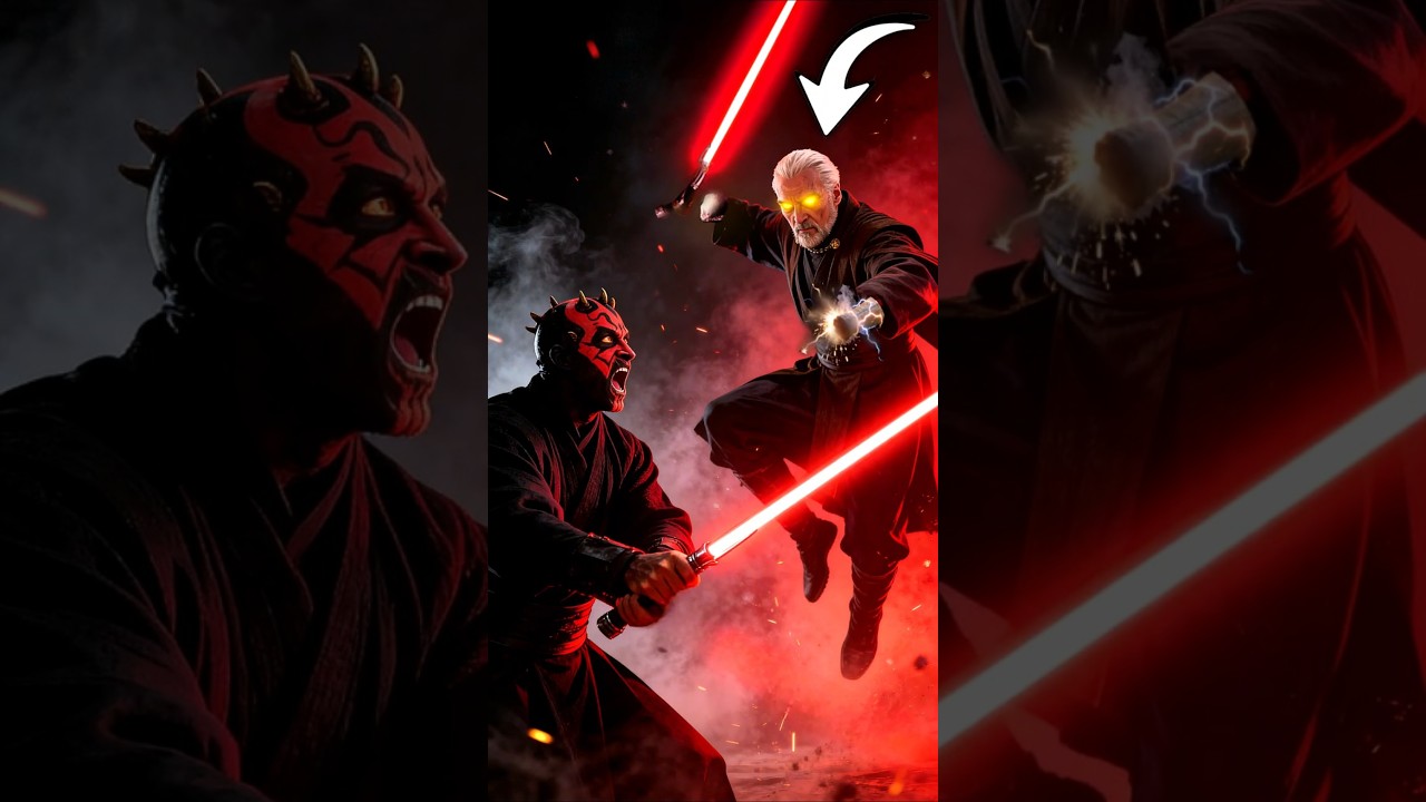 Count Dooku is WORSE than Darth Maul?