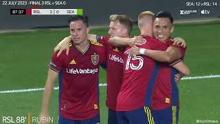 Real Salt Lake vs Seattle Sounders. Every goal, all 26 of them, from 2019 2023.