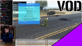 GTA5 but Twitch Chat controls the mods (VOD)